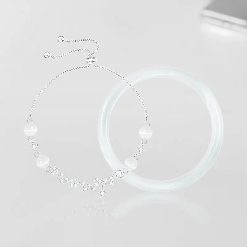 Cuz Strange Intention Zircon Bracelets Women's-4