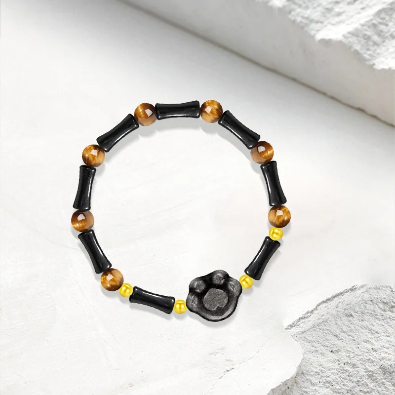Cuz Strange Intention Obsidian Hand Accessory Unisex-2