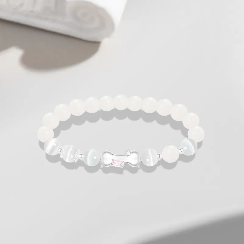 Cuz Strange Intention White Jade Bodhi Bracelets Unisex-1