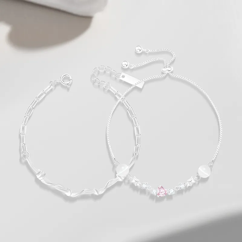Cuz Strange Intention Zircon Bracelets Unisex-3
