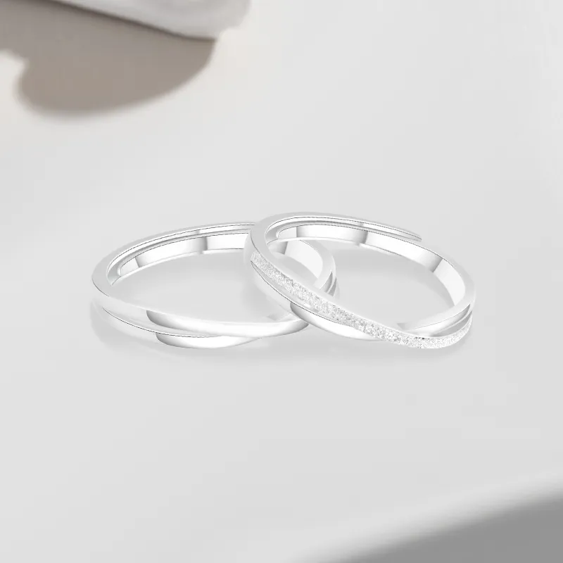 Cuz Strange Intention Alloy Rings Unisex-2