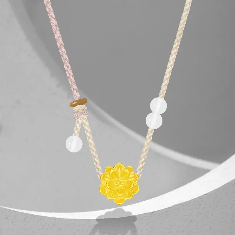 Cuz Strange Intention Fabric Necklaces Women's-2