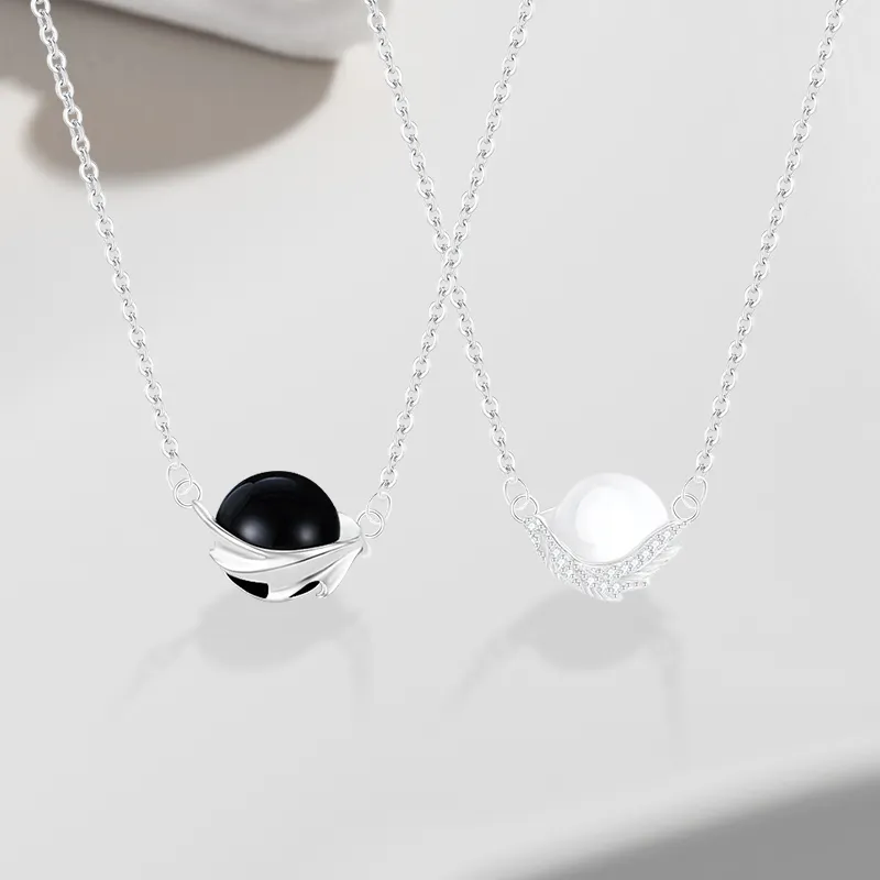 Cuz Strange Intention Chalcedony Necklaces Unisex-1