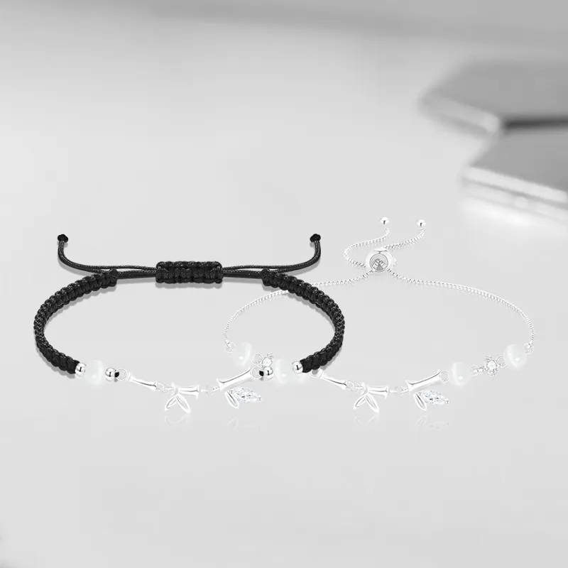 Cuz Strange Intention Zircon Bracelets Unisex-4