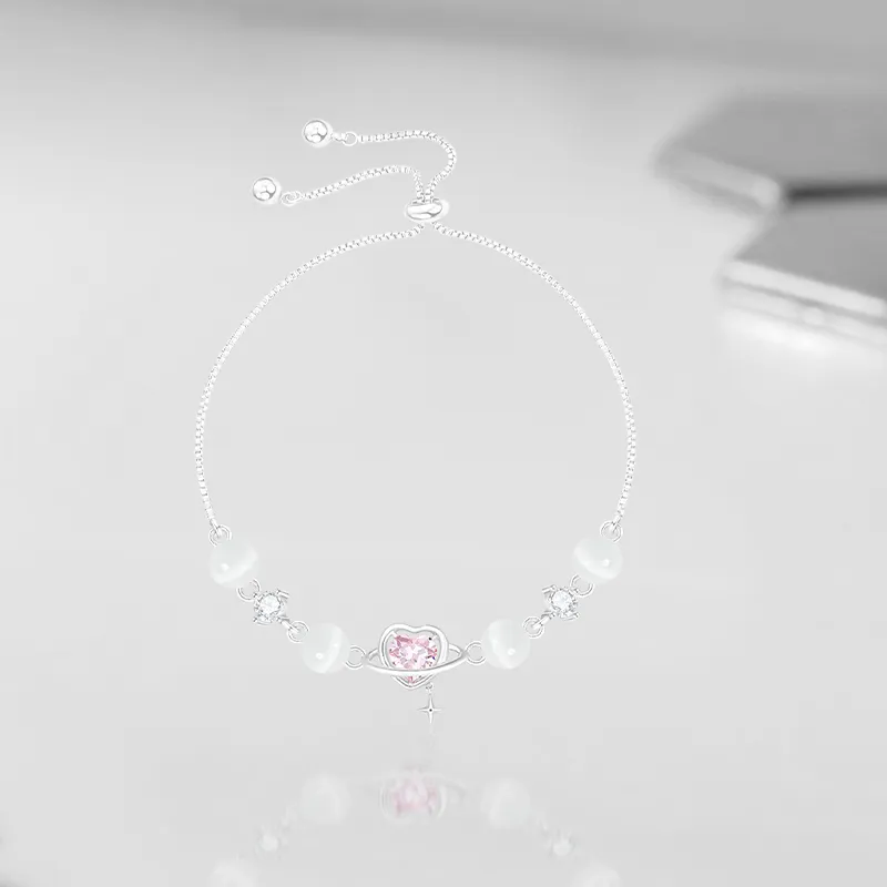 Cuz Strange Intention Zircon Hand Accessory Bracelet Women's-1