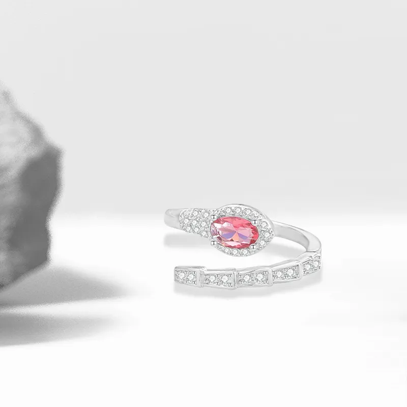 Cuz Strange Intention Zircon Rings Unisex-1