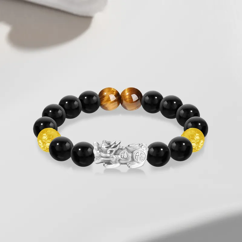 Cuz Strange Intention Tiger's Eye Stone Hand Accessory Men's-1