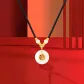 [Yellow]Peaceful Buckle Necklace
