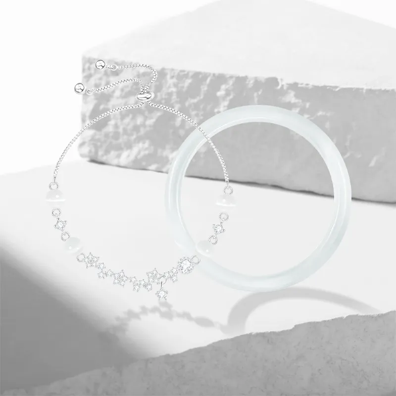Cuz Strange Intention Zircon Bracelets Women's-5