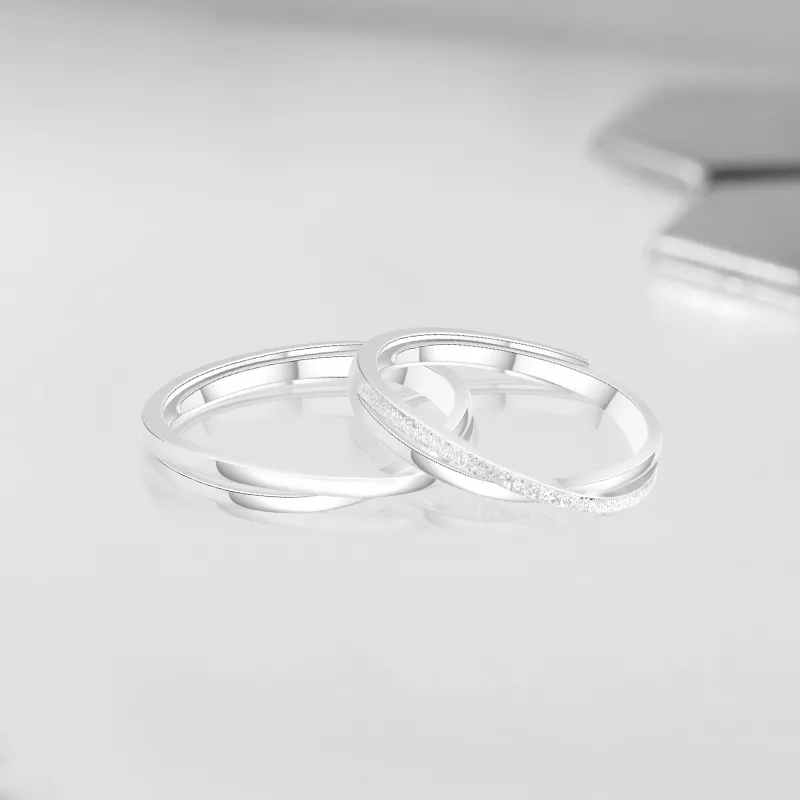 Cuz Strange Intention Alloy Rings Unisex-1