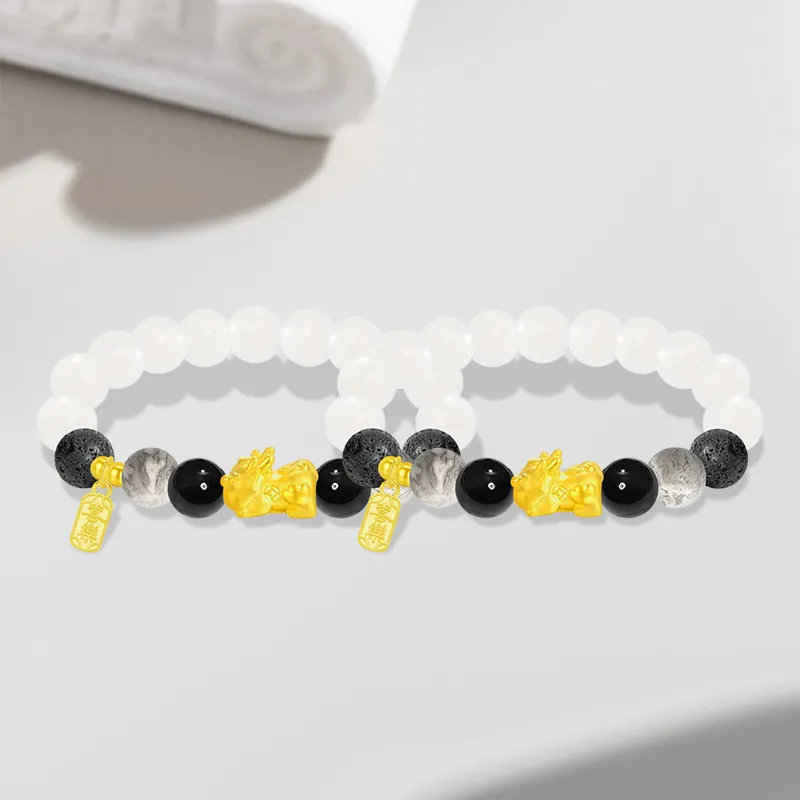 Cuz Strange Intention White Jade Bodhi Bracelets Unisex-4