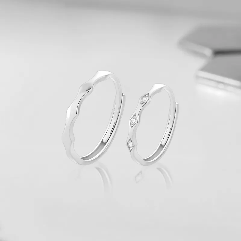 Cuz Strange Intention S925 Silver Rings Unisex-2