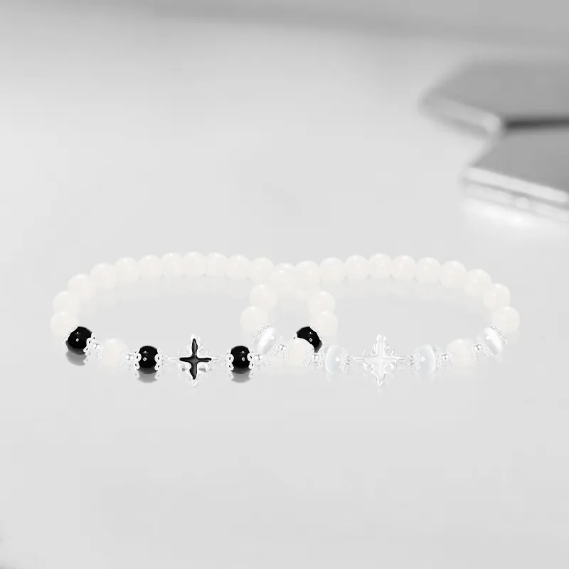 Cuz Strange Intention White Jade Bodhi Bracelets Unisex-4