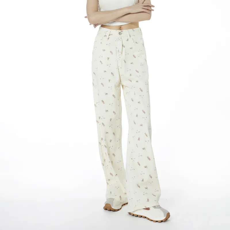BEAUTIFUL CONFESSION Jeans Women's White-2