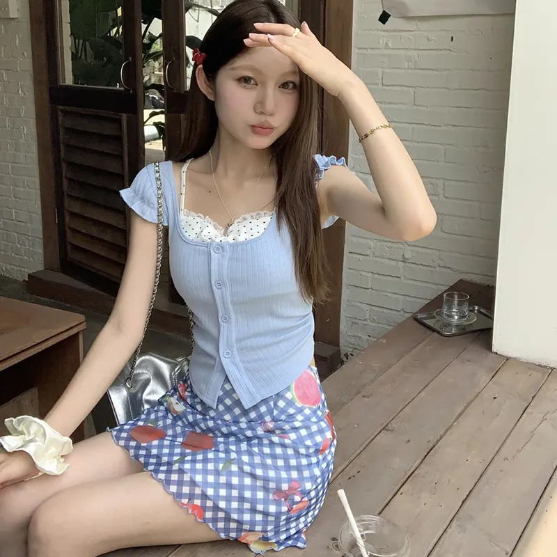BEAUTIFUL CONFESSION Skirt Set Women's-2
