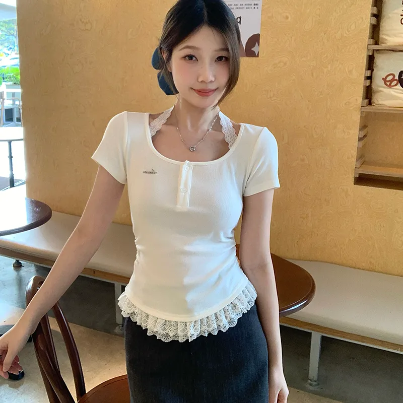 BEAUTIFUL CONFESSION Regular T Shirt Women's-5