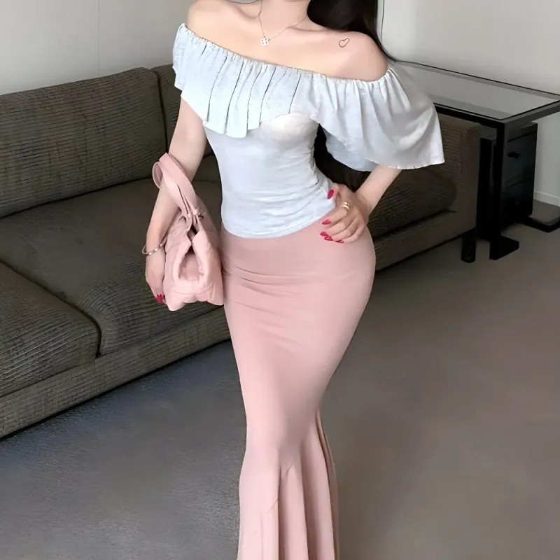 BEAUTIFUL CONFESSION Skirt Set Women's-2
