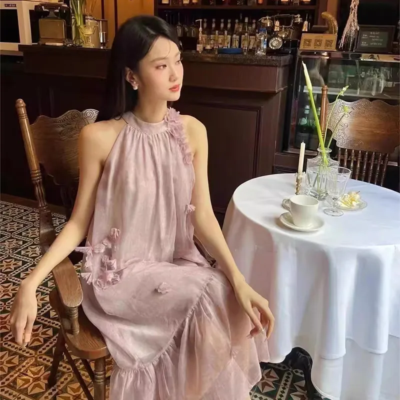 BEAUTIFUL CONFESSION Sleeveless Dress Women's Purple-4