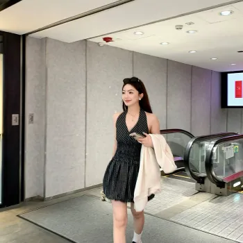 BEAUTIFUL CONFESSION Sleeveless Dress Women's Black