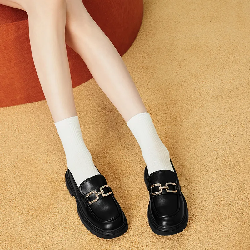 TOOMANYSHOES Emperor Ou Possessed Loafers Women's Black-6