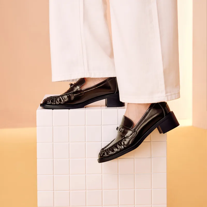 TOOMANYSHOES Sonata Loafers 4cm Women's-10