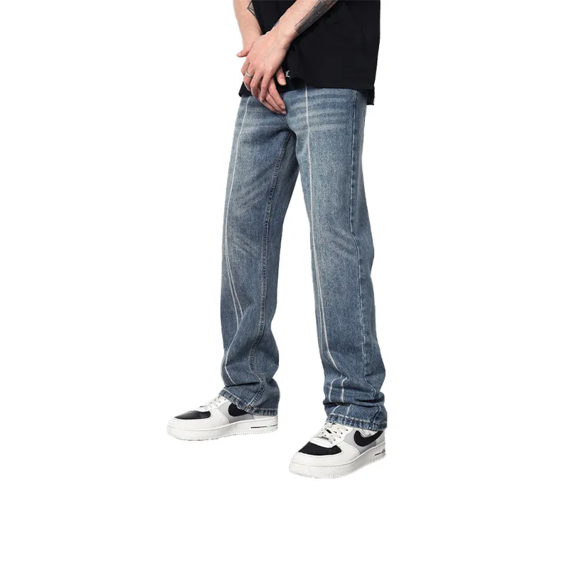 JIELNSELN Jeans Unisex Blue JKQM T8909-3
