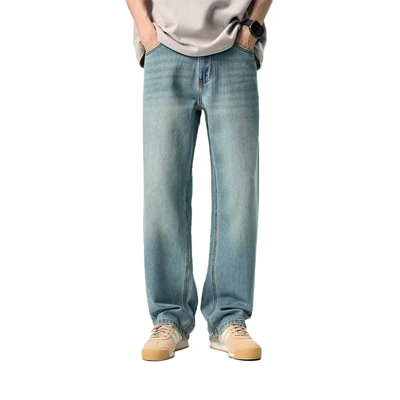 JIELNSELN Jeans Unisex H2 NB078 Light Blue-1