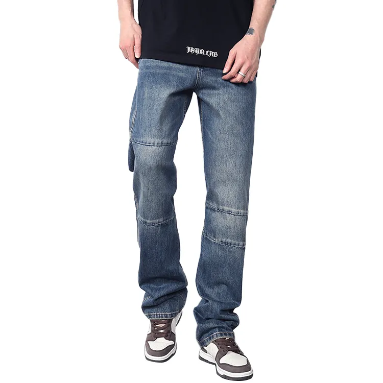 JIELNSELN Jeans Unisex JKQM T8622 Blue-3
