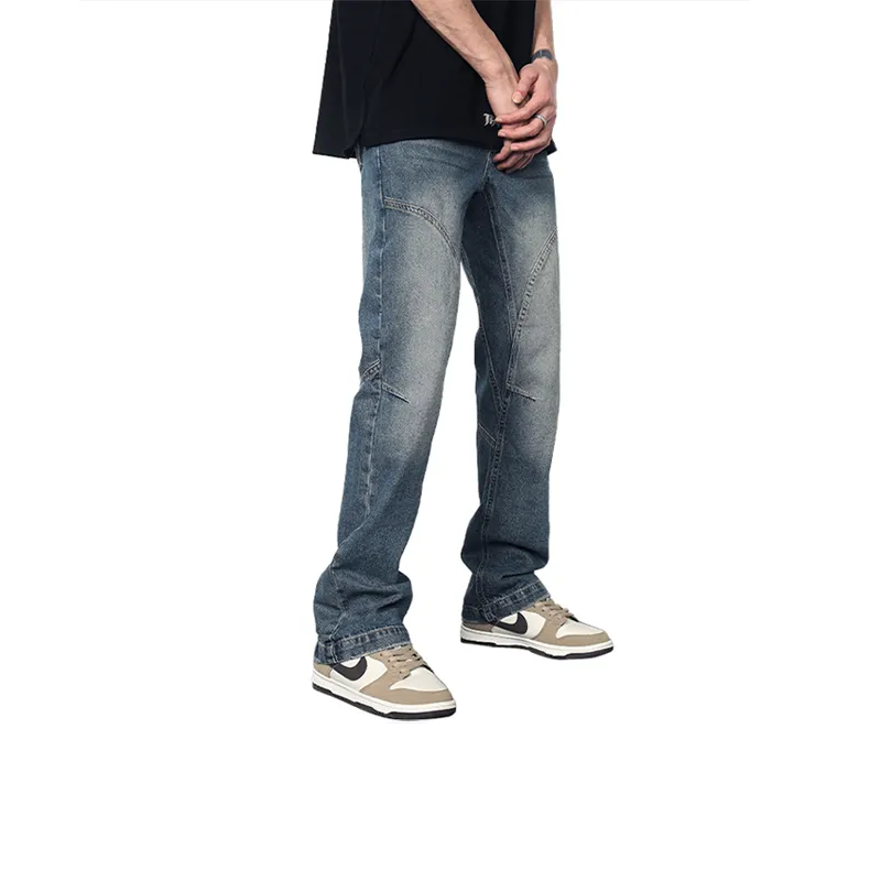 JIELNSELN Jeans Unisex Blue JKQM T8618-2