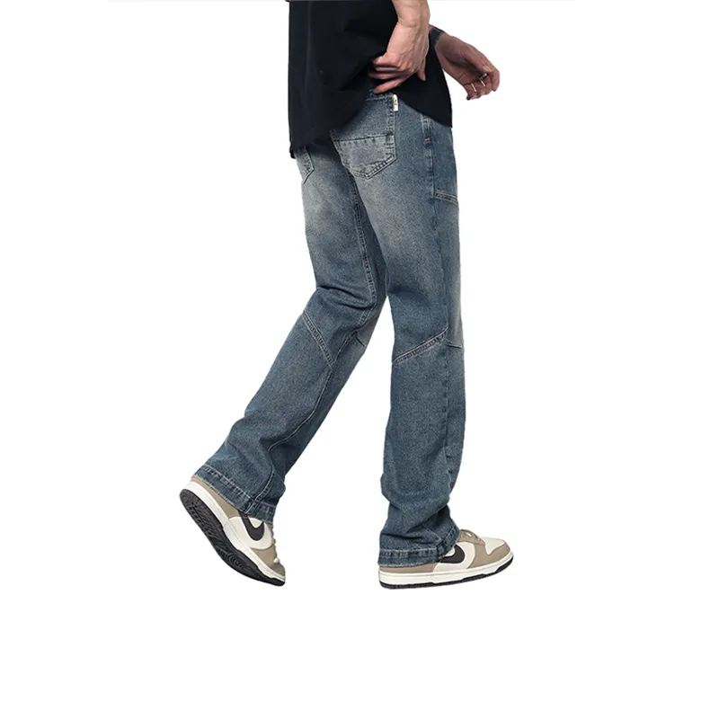 JIELNSELN Jeans Unisex Blue JKQM T8618-5