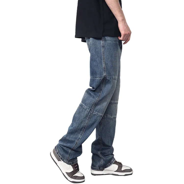 JIELNSELN Jeans Unisex JKQM T8622 Blue-4