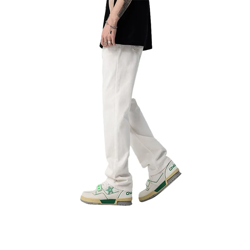 JIELNSELN Jeans Unisex White JKQM T8620-6