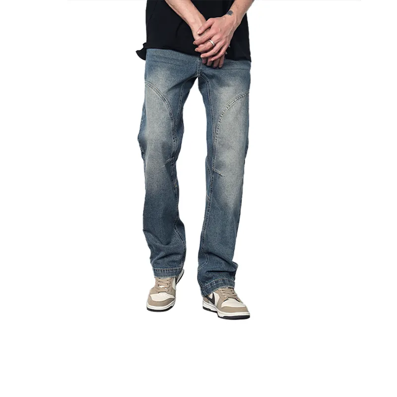 JIELNSELN Jeans Unisex Blue JKQM T8618-3
