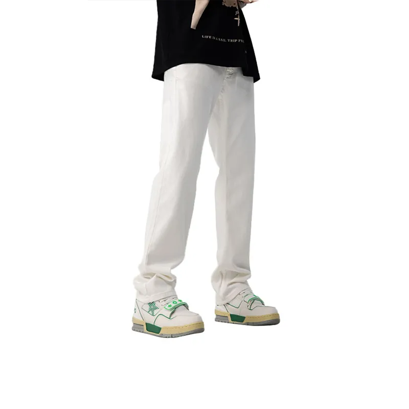 JIELNSELN Jeans Unisex White JKQM T8620-4