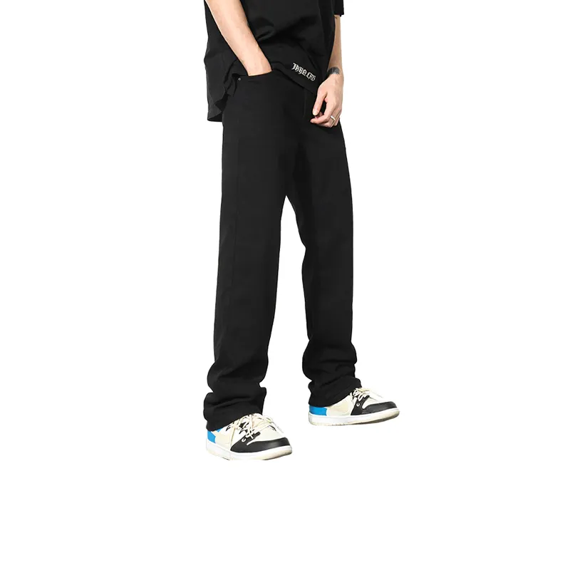 JIELNSELN Jeans Unisex JKQM T8619 Black-4