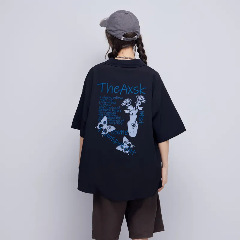 A.X.S.K Shirt Matching Set Unisex-3