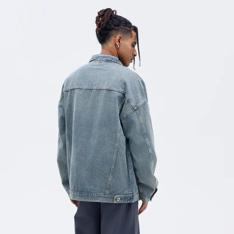 A.X.S.K Denim Jacket Unisex Comes With Short Sleeved Shirt-24