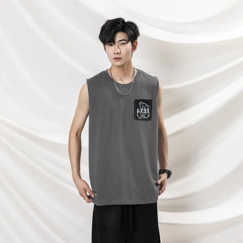 A.X.S.K Tank Tops Unisex-60