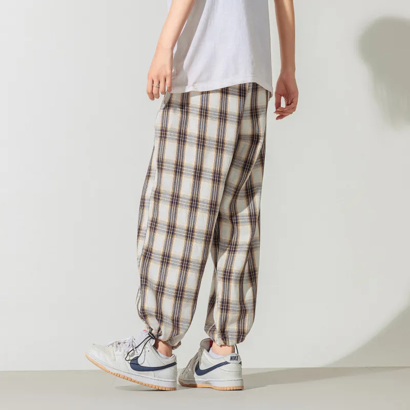 A.X.S.K Casual Pants Unisex-11