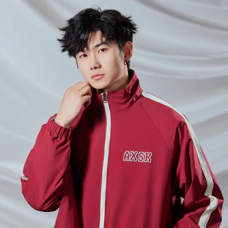 A.X.S.K Jackets Coats Unisex Black-16