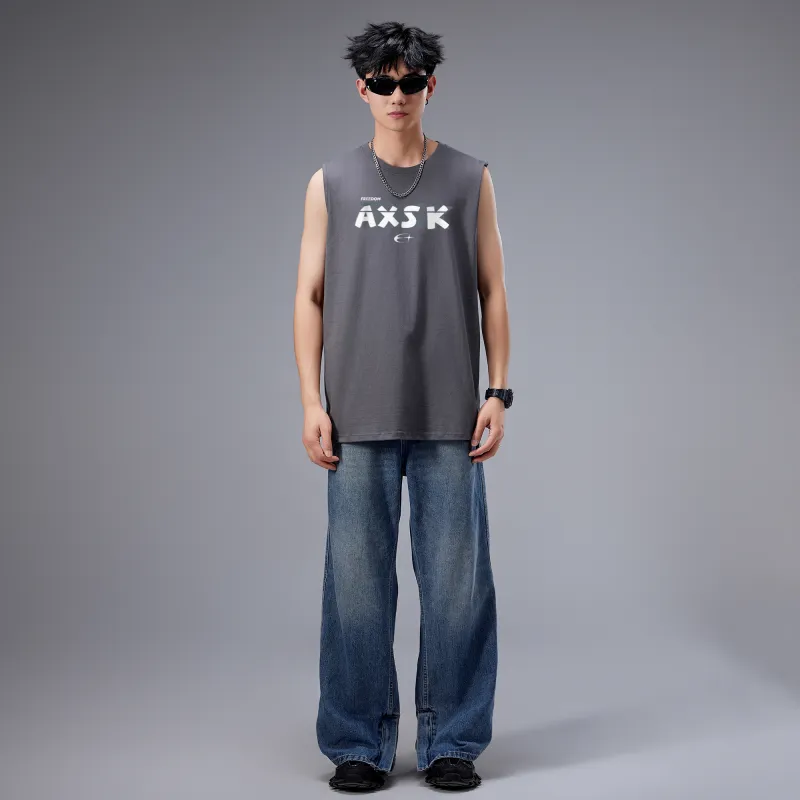 A.X.S.K Tank Tops Unisex-20