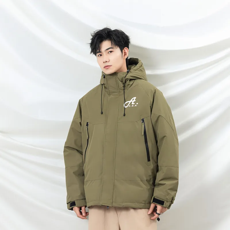 A.X.S.K Puffer Jackets Unisex-34