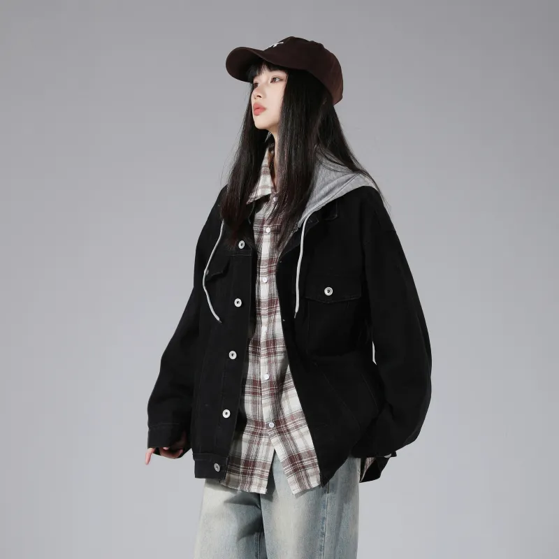 A.X.S.K x Lost N Forbidden Denim Jacket Unisex-5
