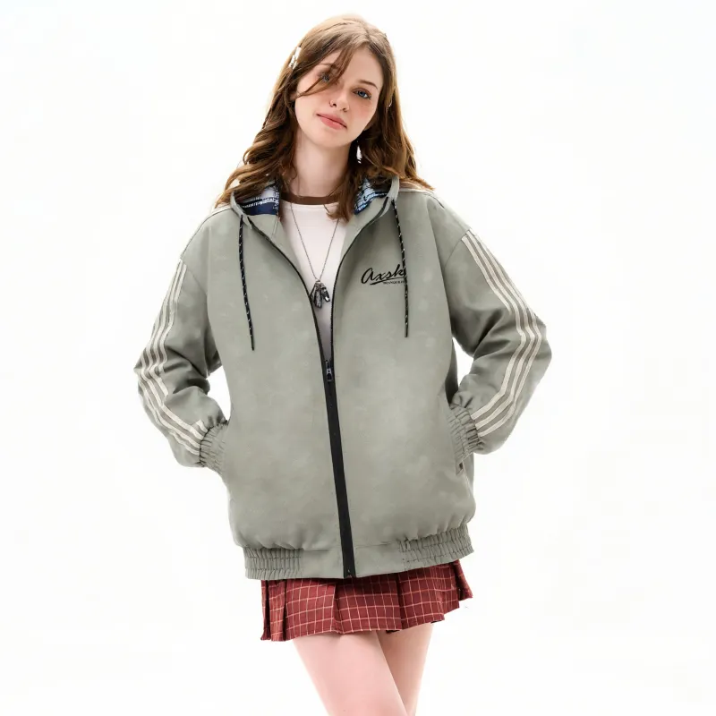 A.X.S.K Leather Jackets Unisex-5