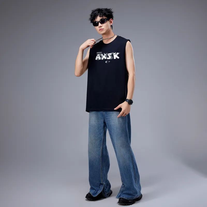 A.X.S.K Tank Tops Unisex-4