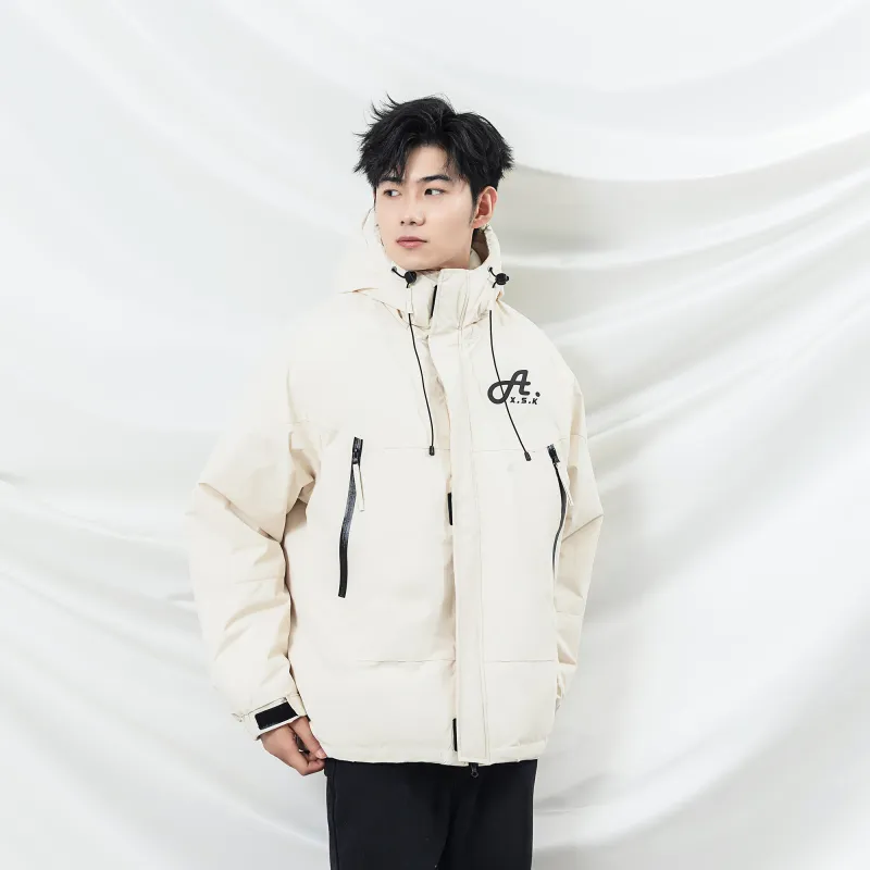 A.X.S.K Puffer Jackets Unisex-12