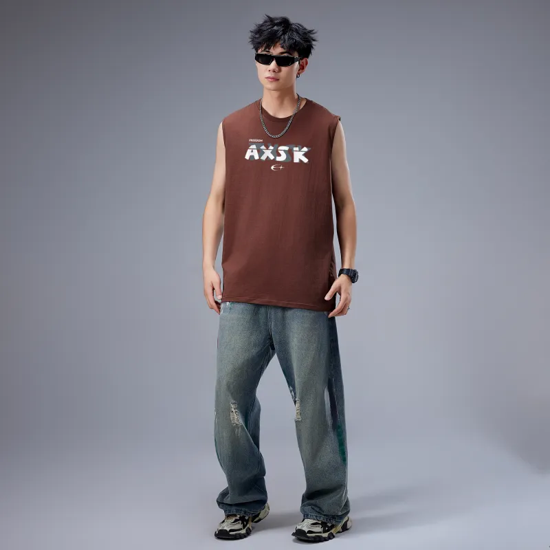A.X.S.K Tank Tops Unisex-32