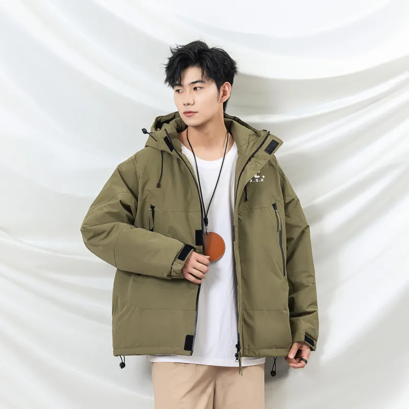 A.X.S.K Puffer Jackets Unisex-32