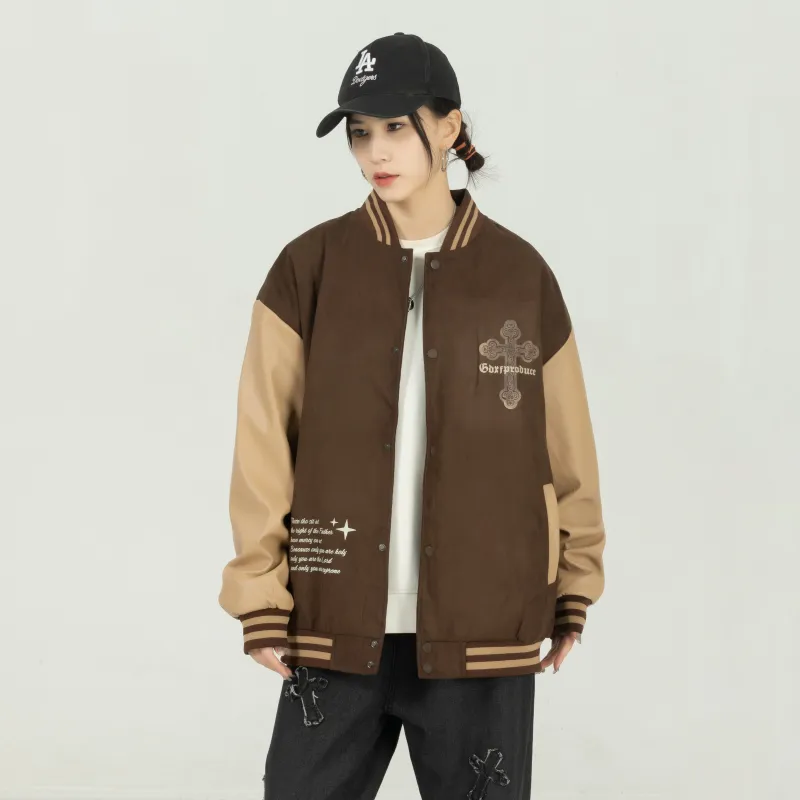 A.X.S.K x GDXF Baseball Jacket Unisex-23