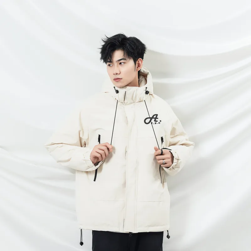 A.X.S.K Puffer Jackets Unisex-11